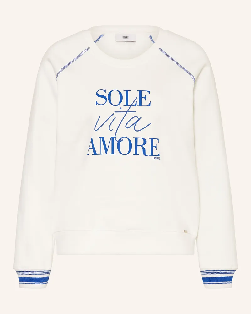 cinque Sweatshirt CIVACANO Weiss
