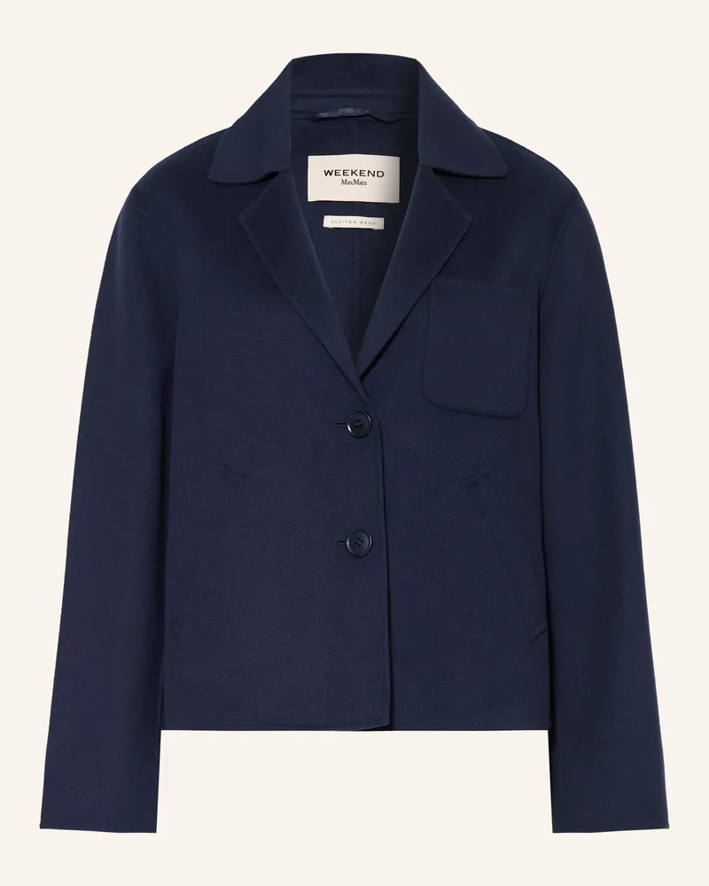 Max Mara Jacke Pelota blau Dunkelblau