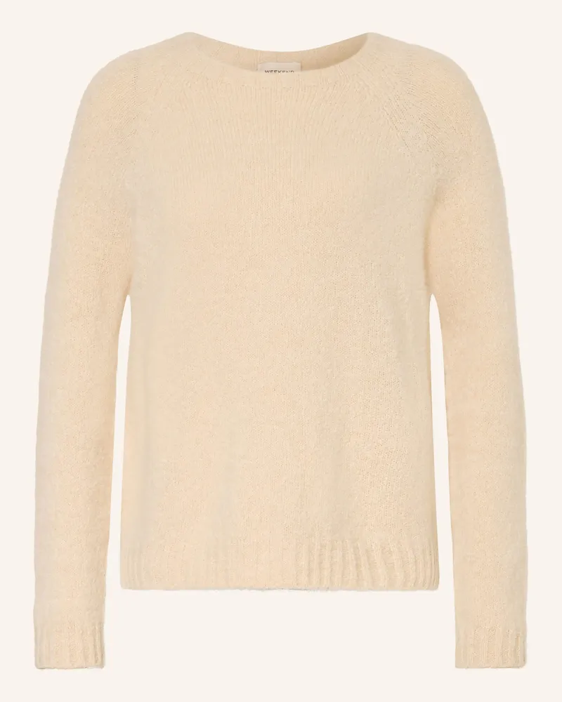 Max Mara Pullover Ghiacci Mit Alpaka beige Beige