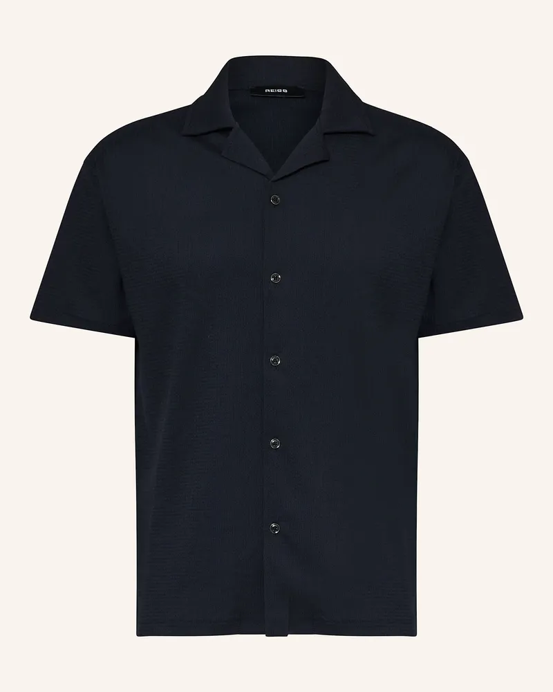 Reiss Resorthemd HUNT Regular Fit Dunkelblau