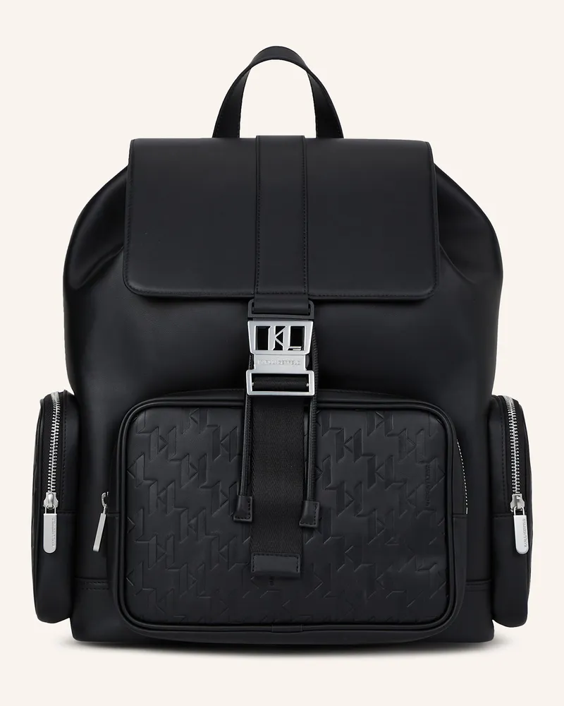 Karl Lagerfeld Rucksack Schwarz