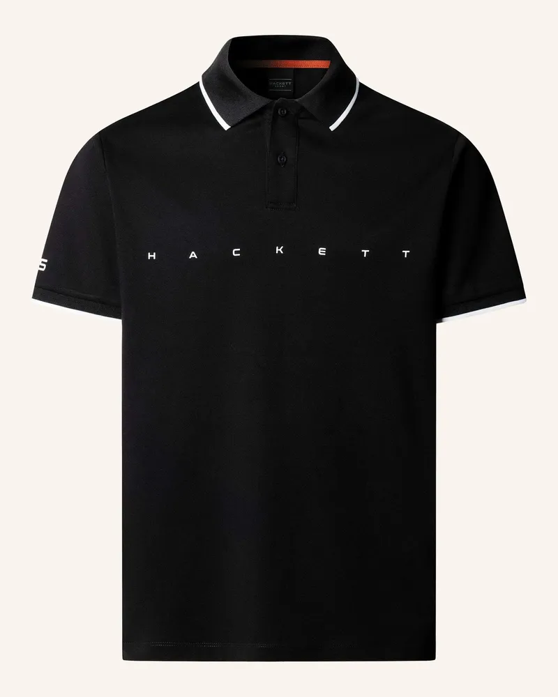 Hackett Poloshirt Hs Essential Polo schwarz Schwarz