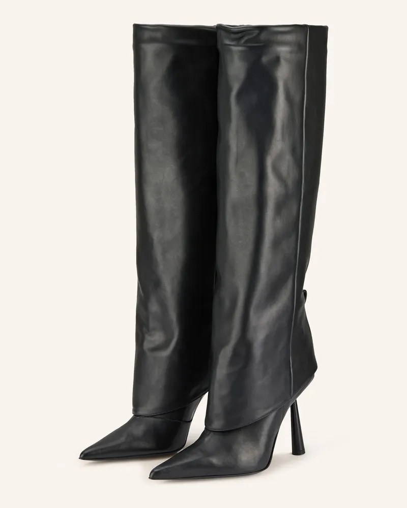 Gia Borghini Stiefel ROS31 Schwarz