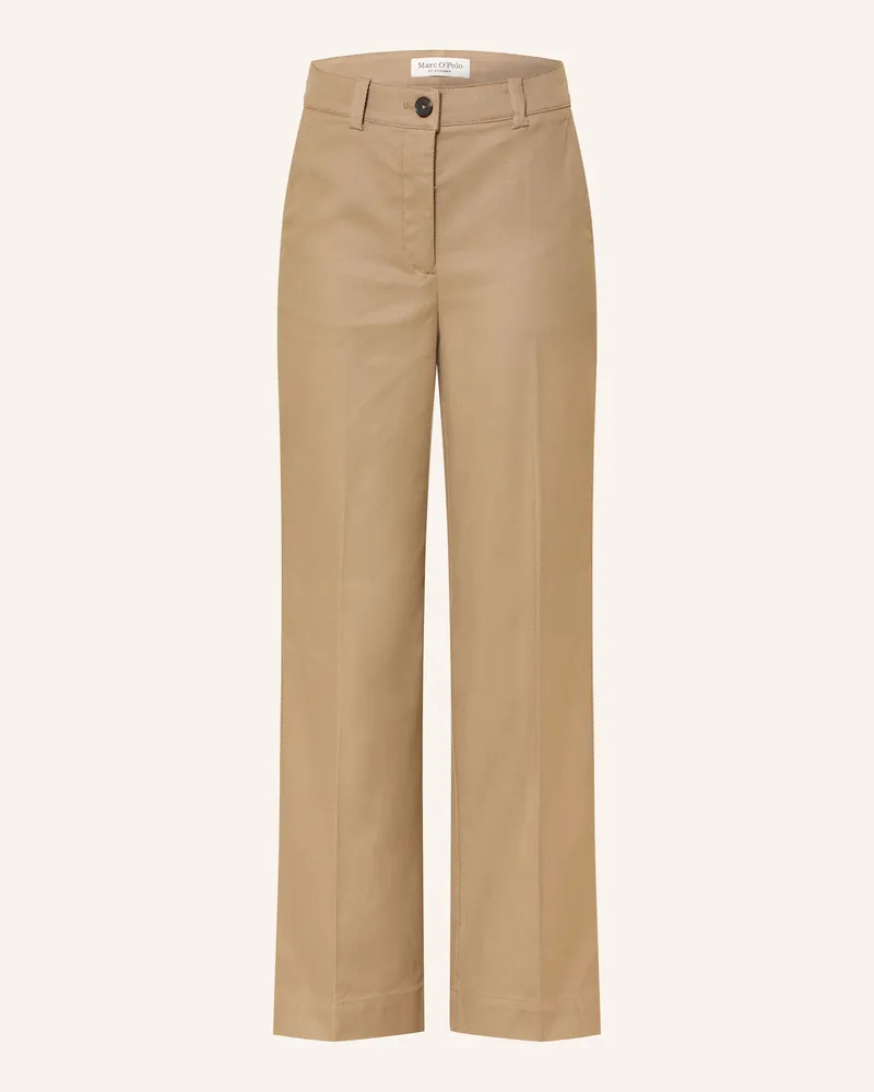 Marc O'Polo Marlenehose braun Braun