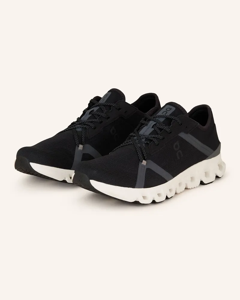 ON Fitnessschuhe CLOUD X 4 AD Schwarz