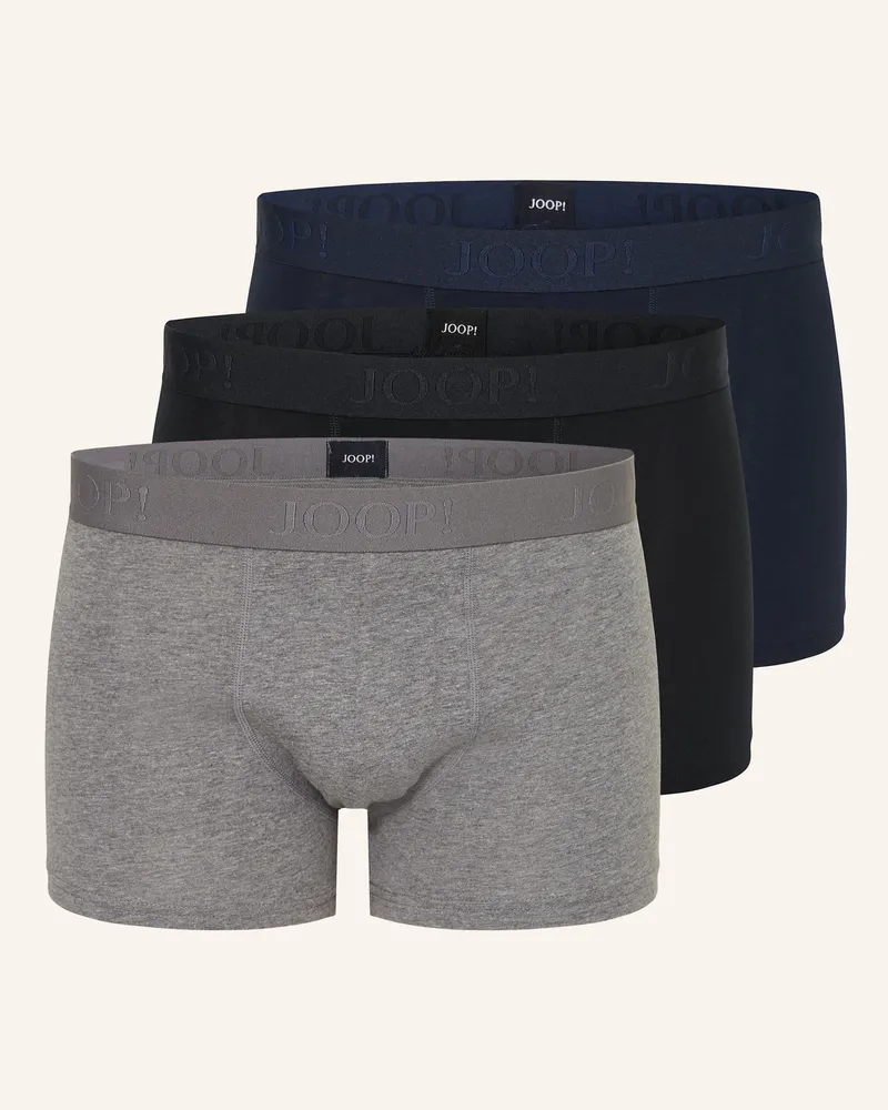 JOOP! 3er-Pack Boxershorts Schwarz