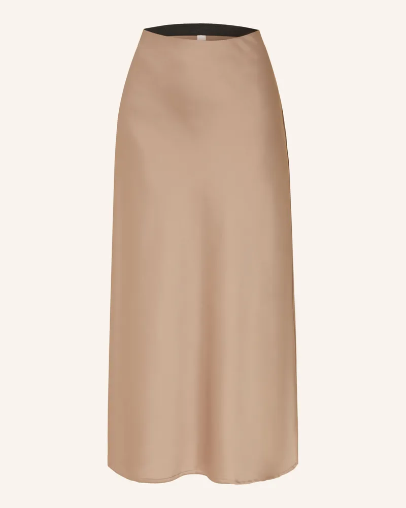 Y.A.S Satinrock beige Hellbraun