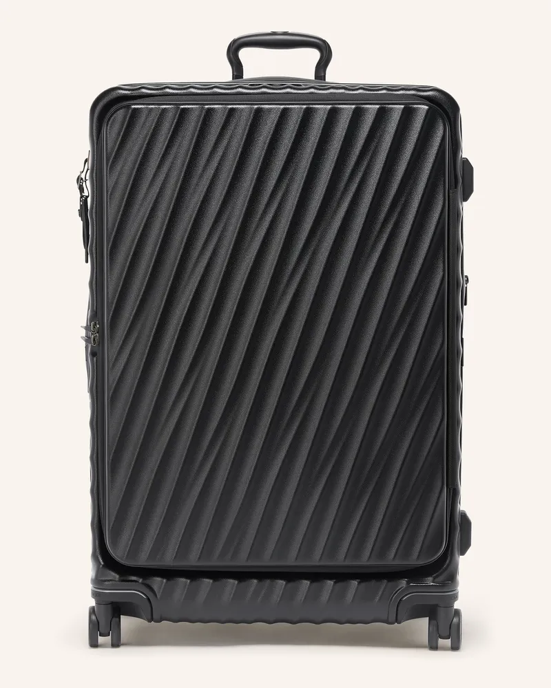 Tumi 19 Degree Trolley Large Front Access Expandable Checked schwarz Schwarz