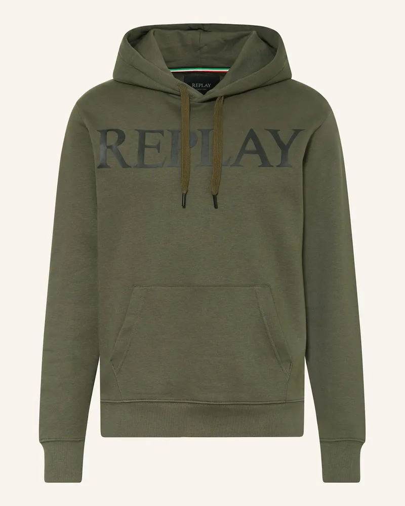 Replay Hoodie Khaki