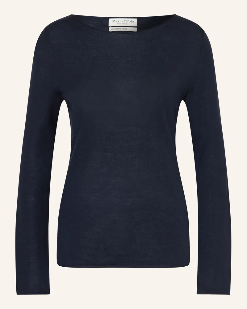 Marc O'Polo Pullover blau Dunkelblau