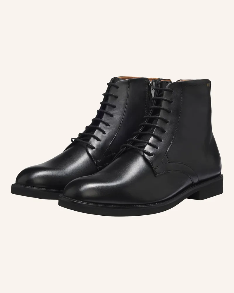 HUGO BOSS Boots Ginsby_Halb_Pllt schwarz Schwarz