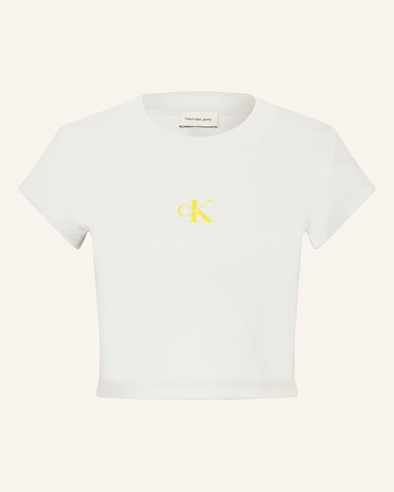Calvin Klein Cropped-Shirt Mint