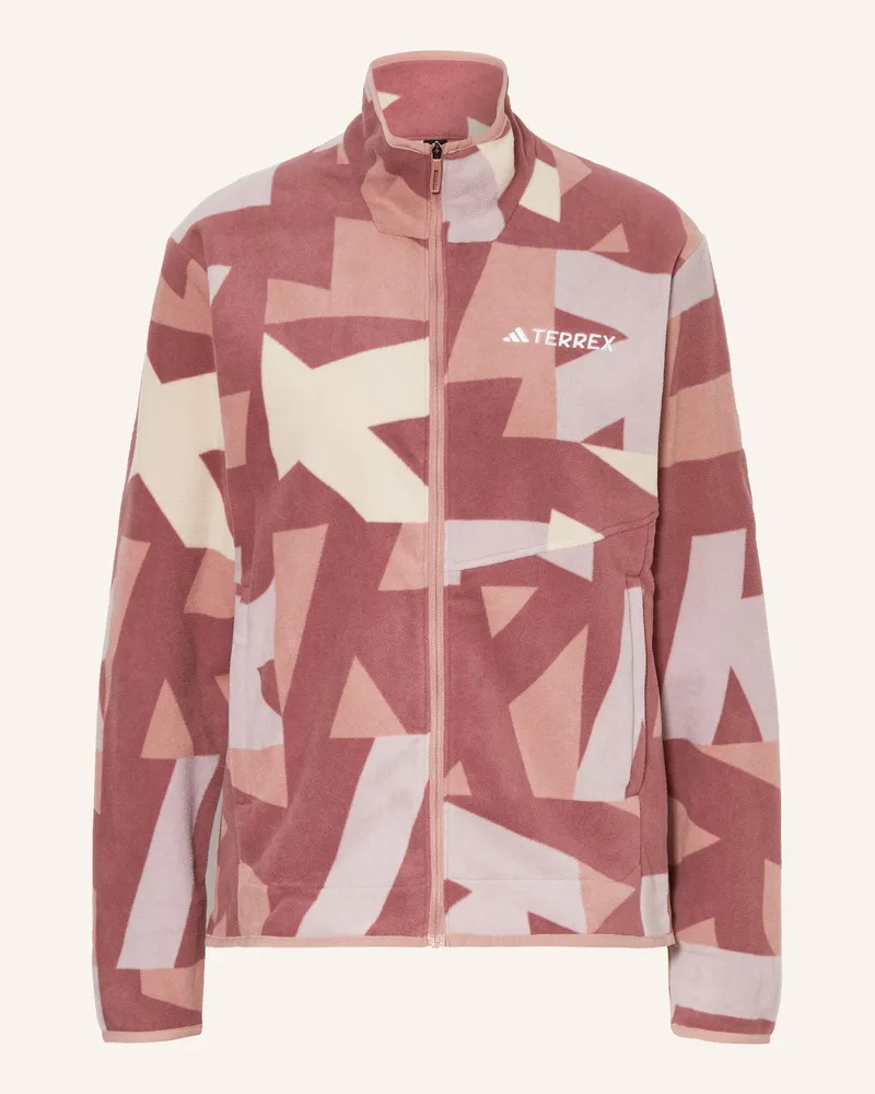 adidas Fleecejacke TERREX MULTI PRINTED FULL ZIP Altrosa