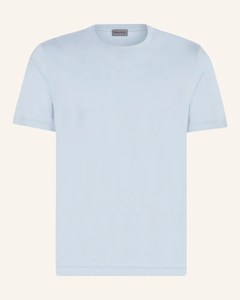 Hanro Schlafshirt LIVING Hellblau
