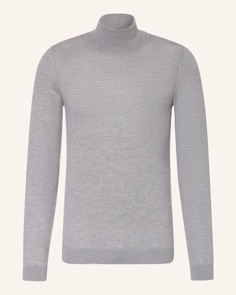 HUGO BOSS Rollkragenpullover MUSSO Grau