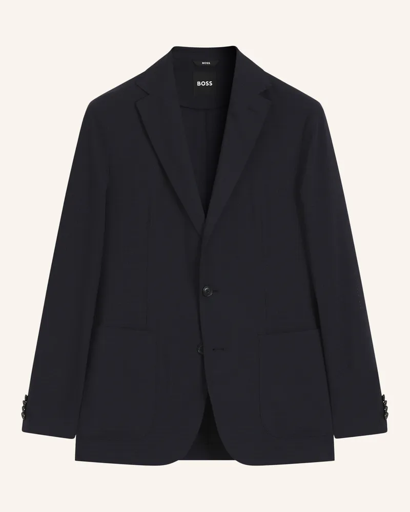 HUGO BOSS Blazer P-Hanry-Wg-Pk-262f Slim Fit blau Dunkelblau