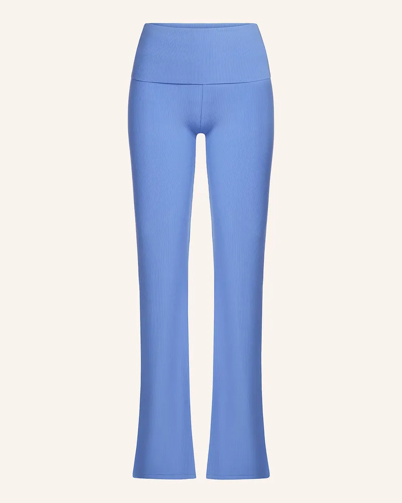 SKIMS Lounge-Hose Soft Lounge blau Cielo