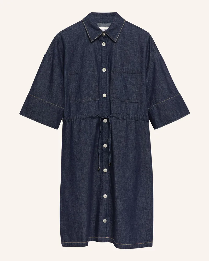 COMMA Kleid blau Blau