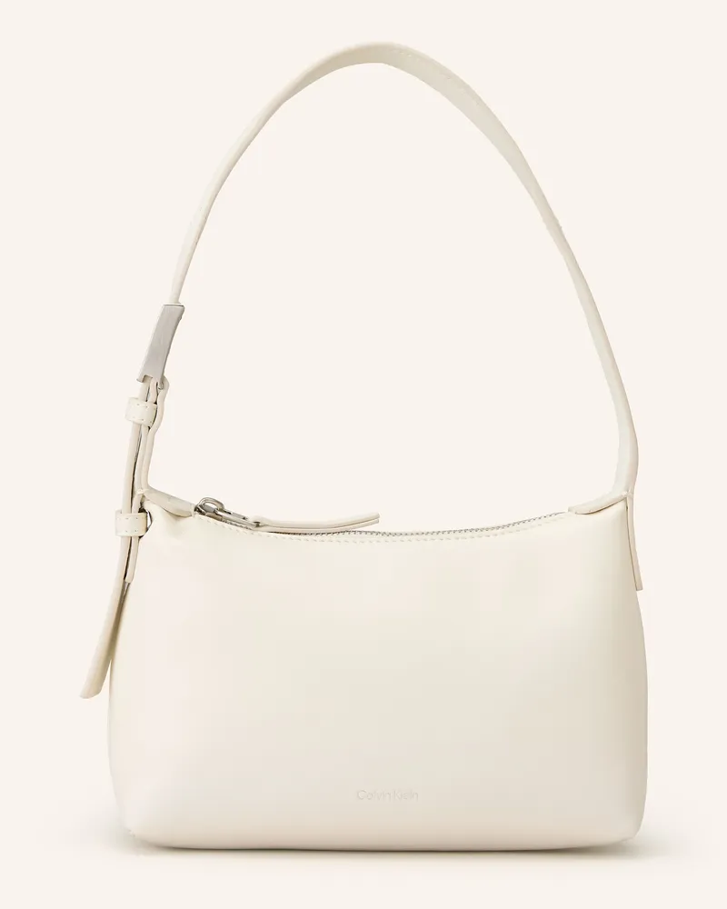 Calvin Klein Schultertasche MINI Ecru