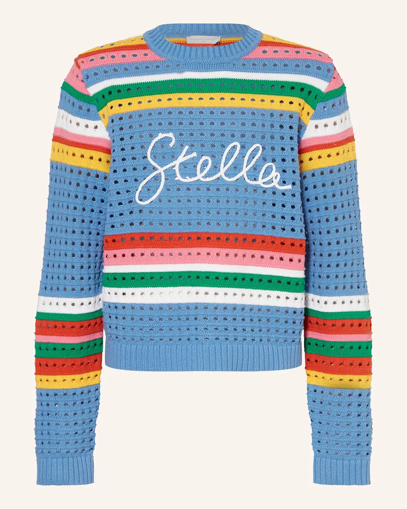 Stella McCartney Kids Pullover Hellblau