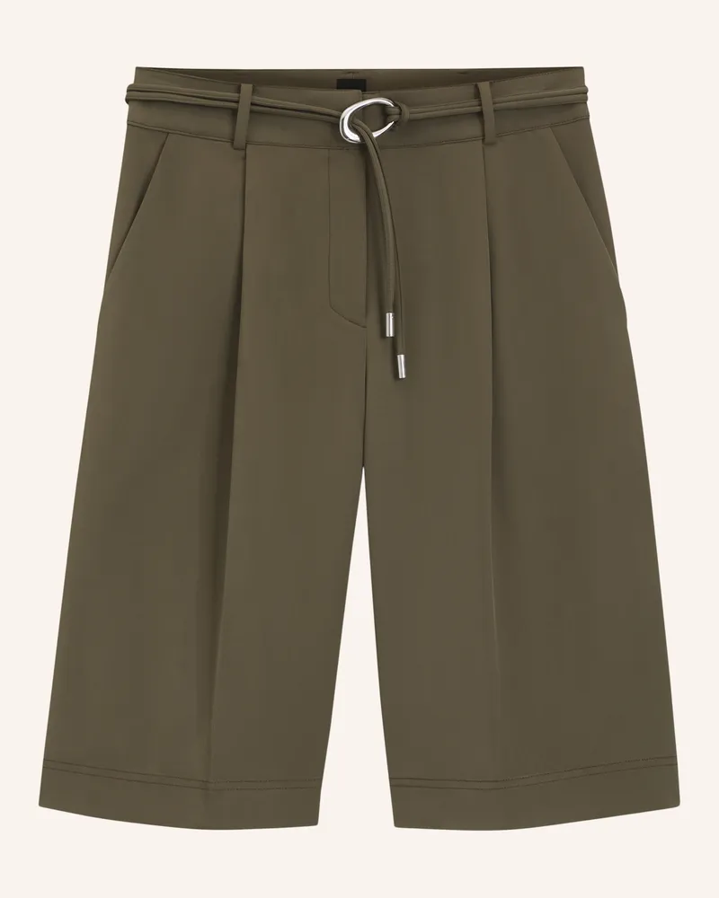 HUGO BOSS Casual Trousers C_Talarina3 Relaxed Fit gruen Grün
