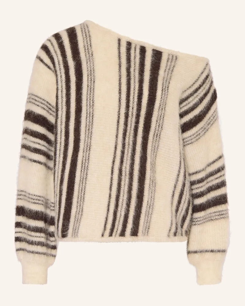 ba&sh One-Shoulder-Pullover Suela braun Beige