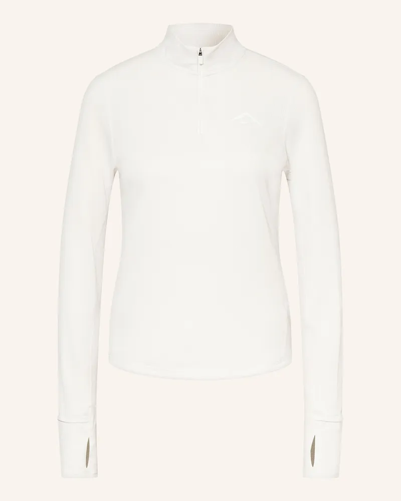 Nike Laufshirt TRAIL Ecru