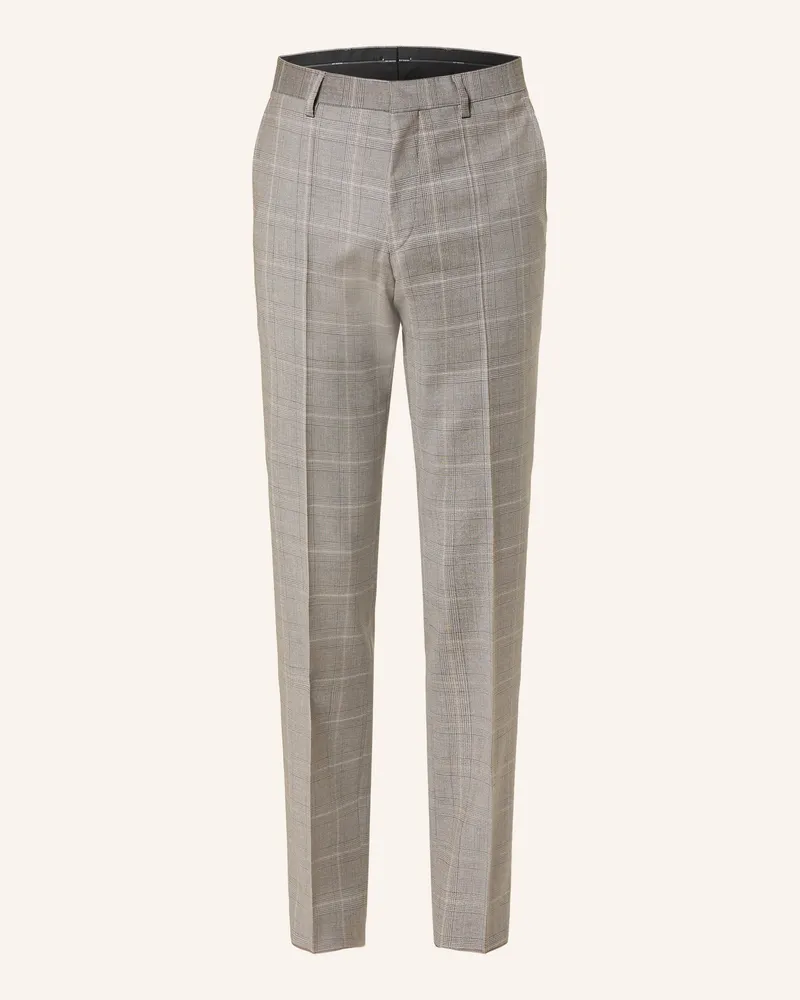 Roy Robson Anzughose Slim Fit braun H210