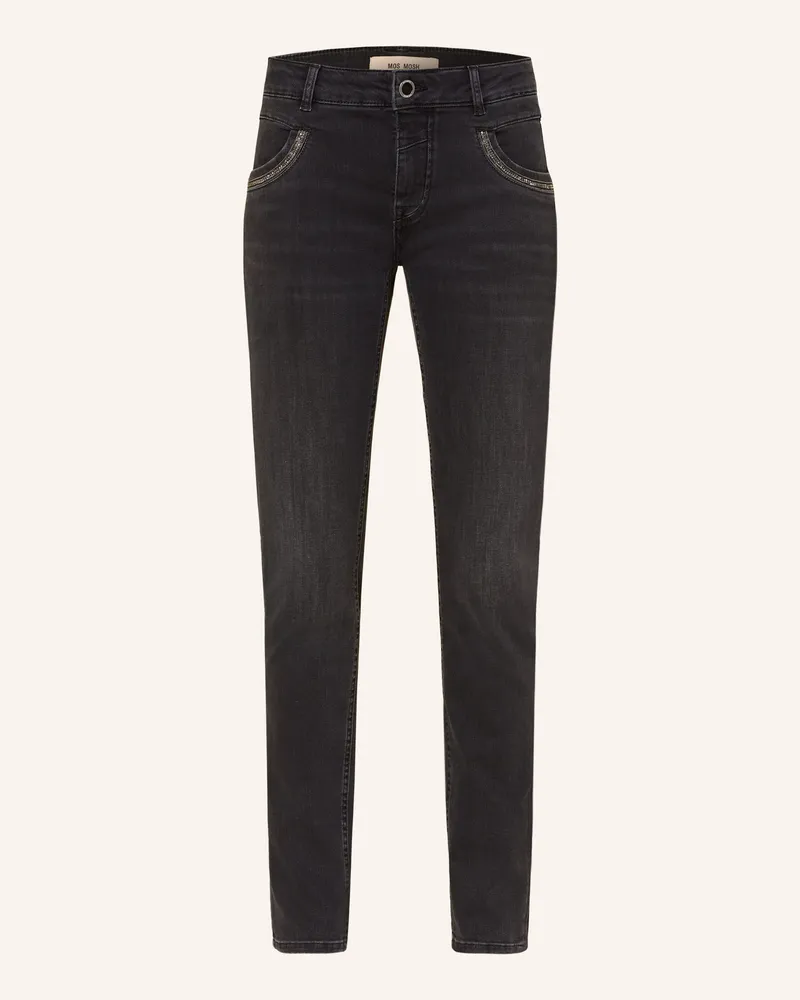 Mos Mosh Skinny Jeans MMNAOMI SALUTE mit Schmucksteinen 801