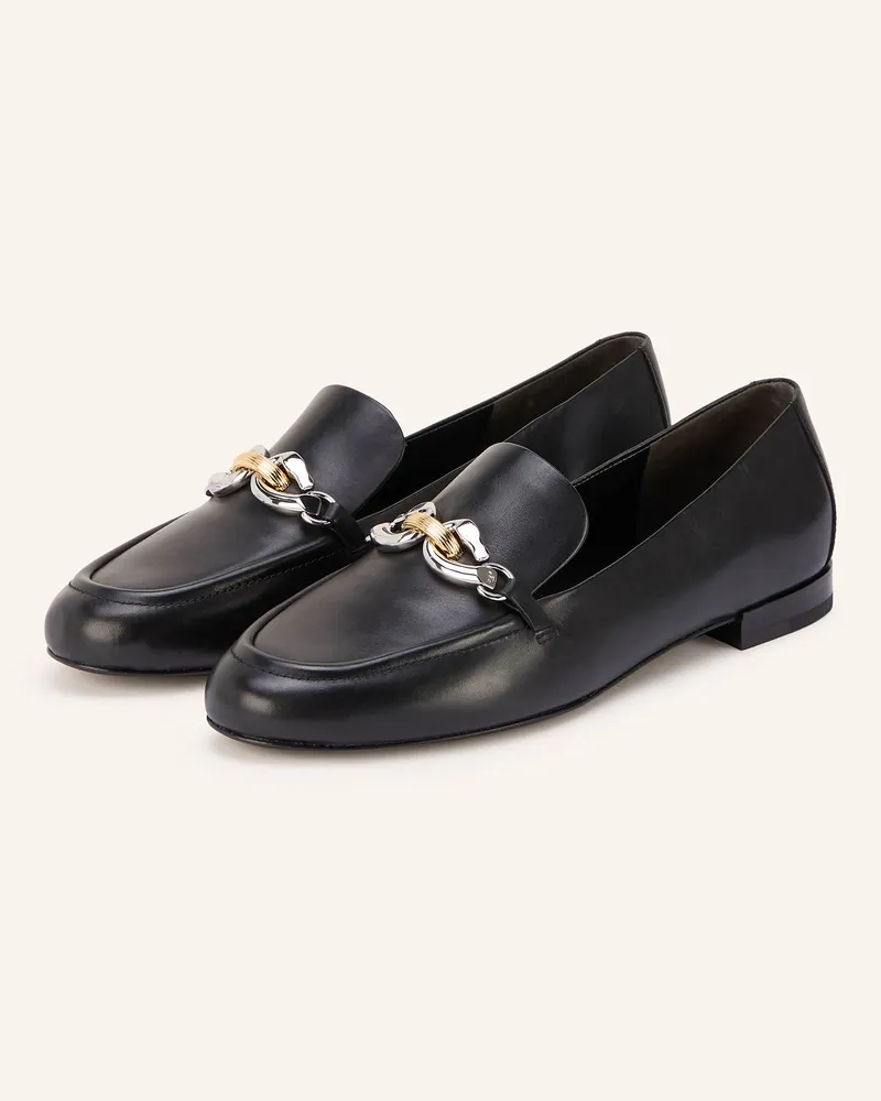 Tory Burch Slipper Jessa schwarz Schwarz