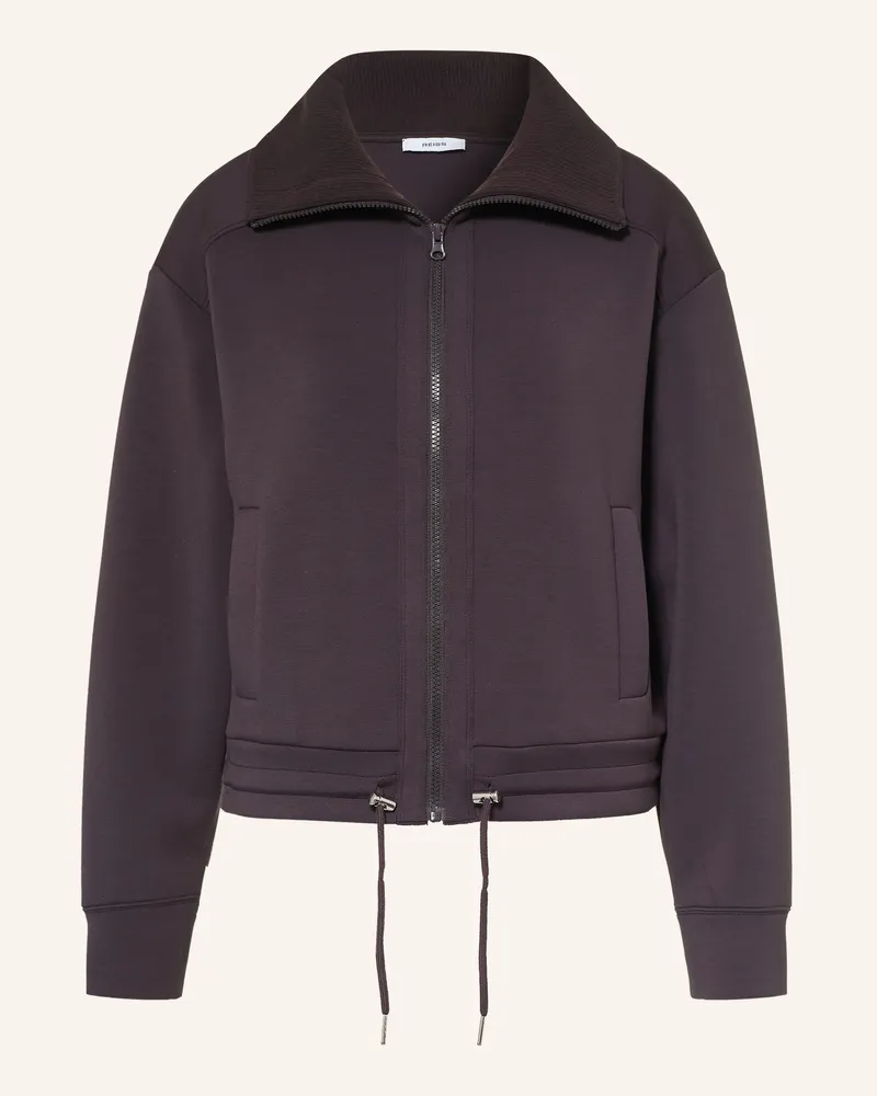 Reiss Jacke Laurrie rot Dunkelbraun