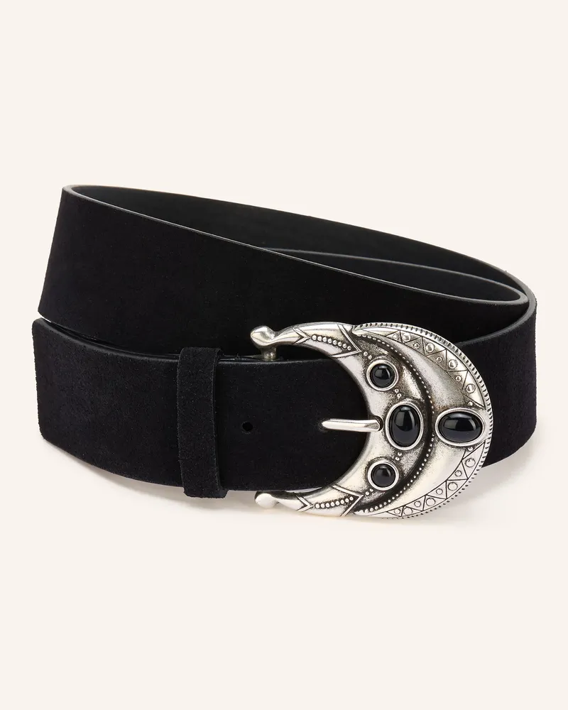 ba&sh Ledergürtel BOLBI Schwarz