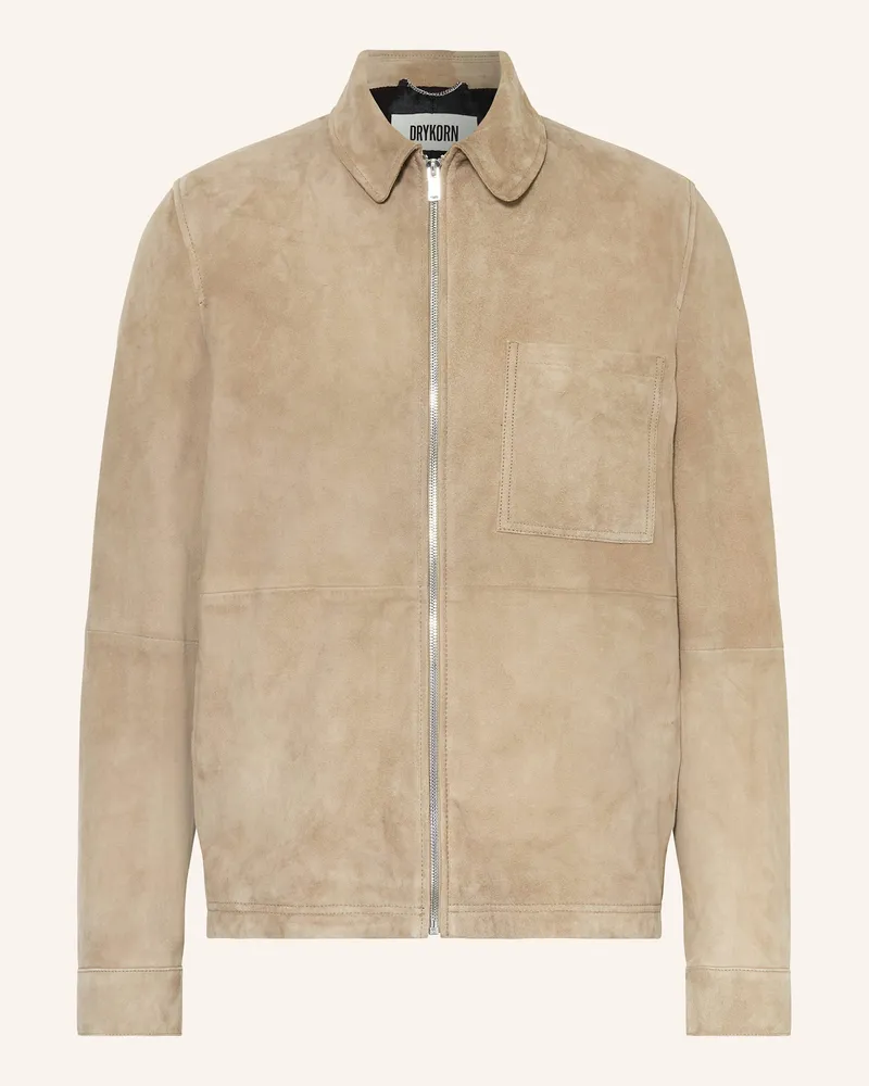 Drykorn Lederjacke JERSON Hellbraun