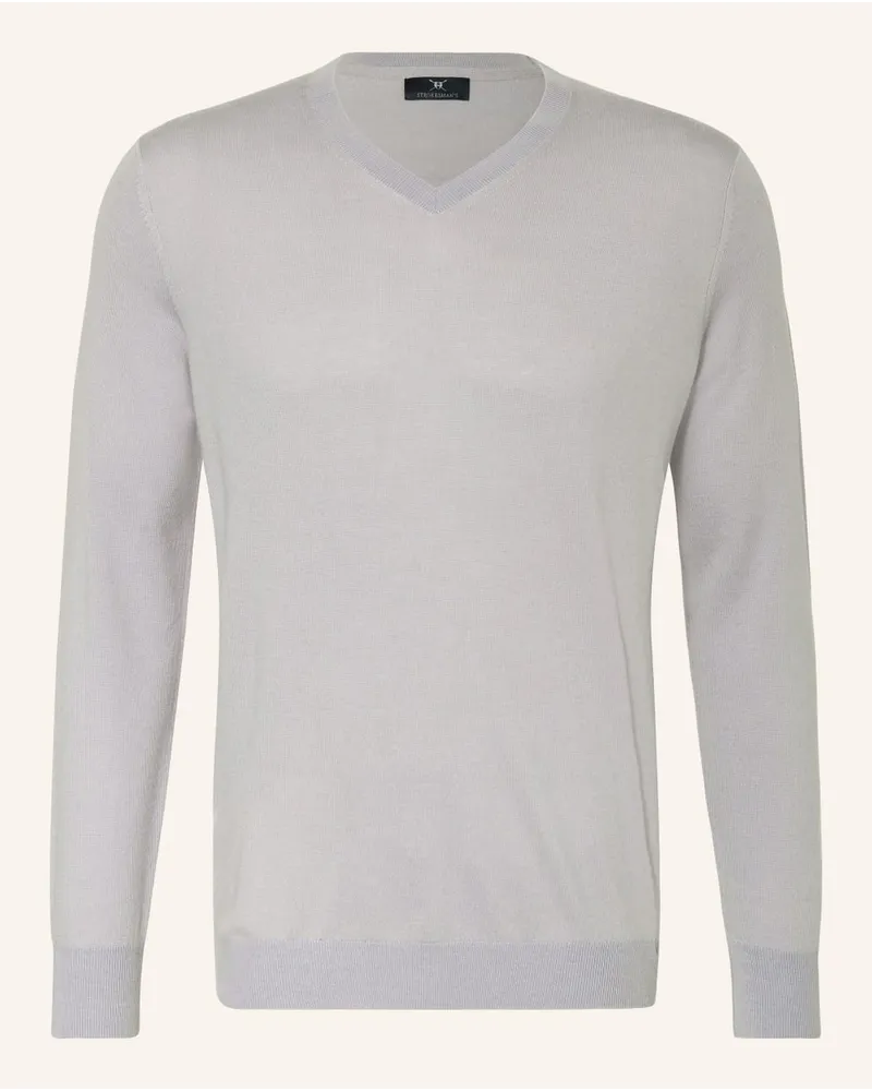 Strokesman's Pullover aus Merinowolle Grau