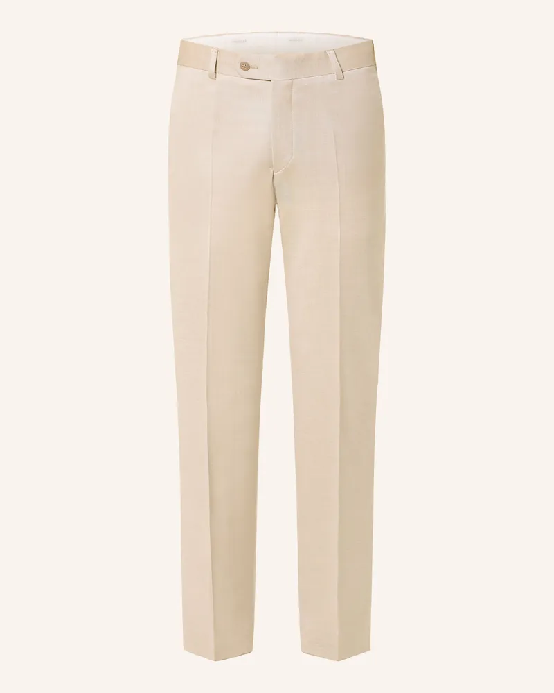 Wilvorst Anzughose Slim Fit beige 082