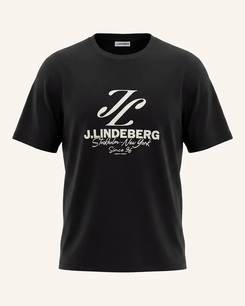 J.Lindeberg T‑Shirt schwarz Schwarz