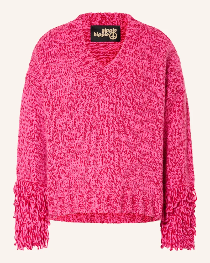 Yippie Hippie Pullover pink Neonpink