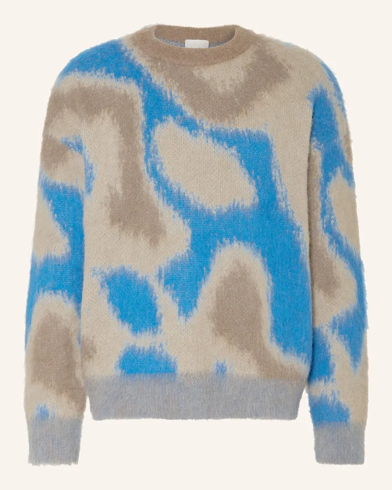 Calvin Klein Pullover Mit Alpaka blau Beige