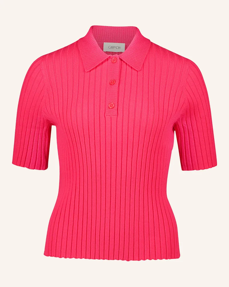 Cartoon Strickshirt rot Pink