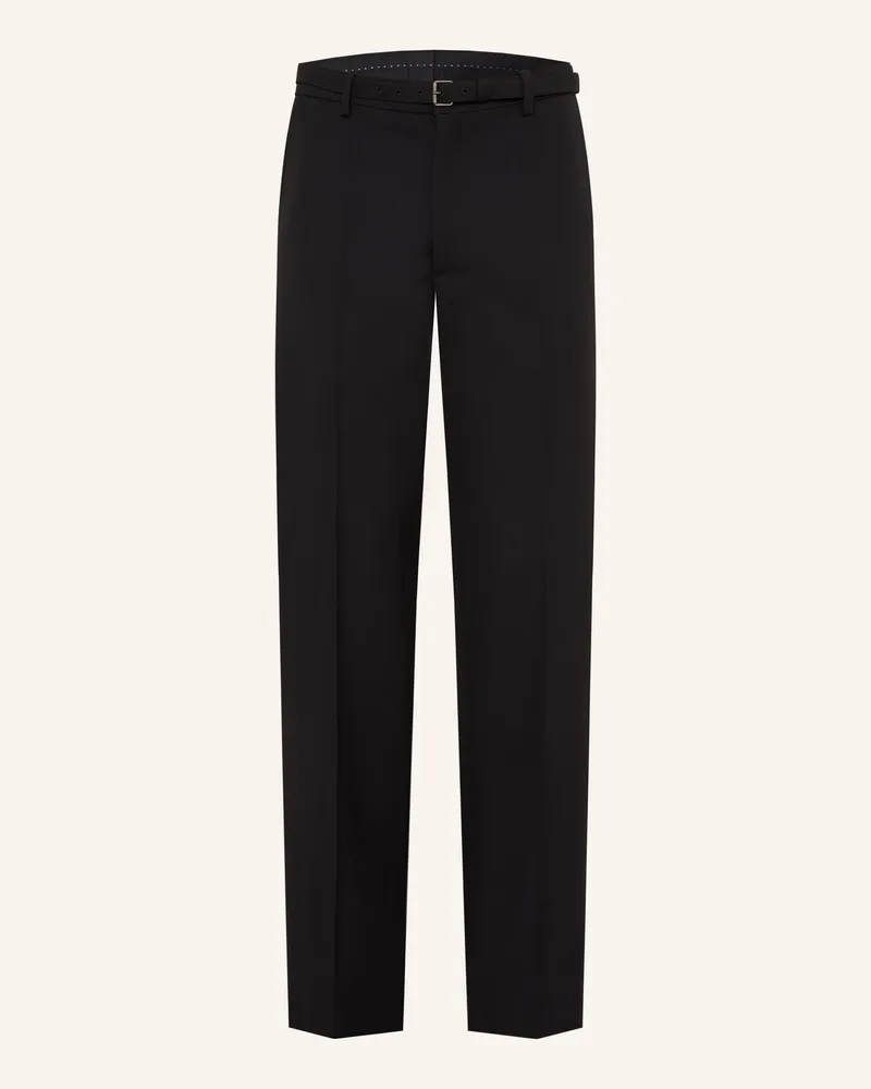 Dries van Noten Hose Preston Regular Fit schwarz Schwarz