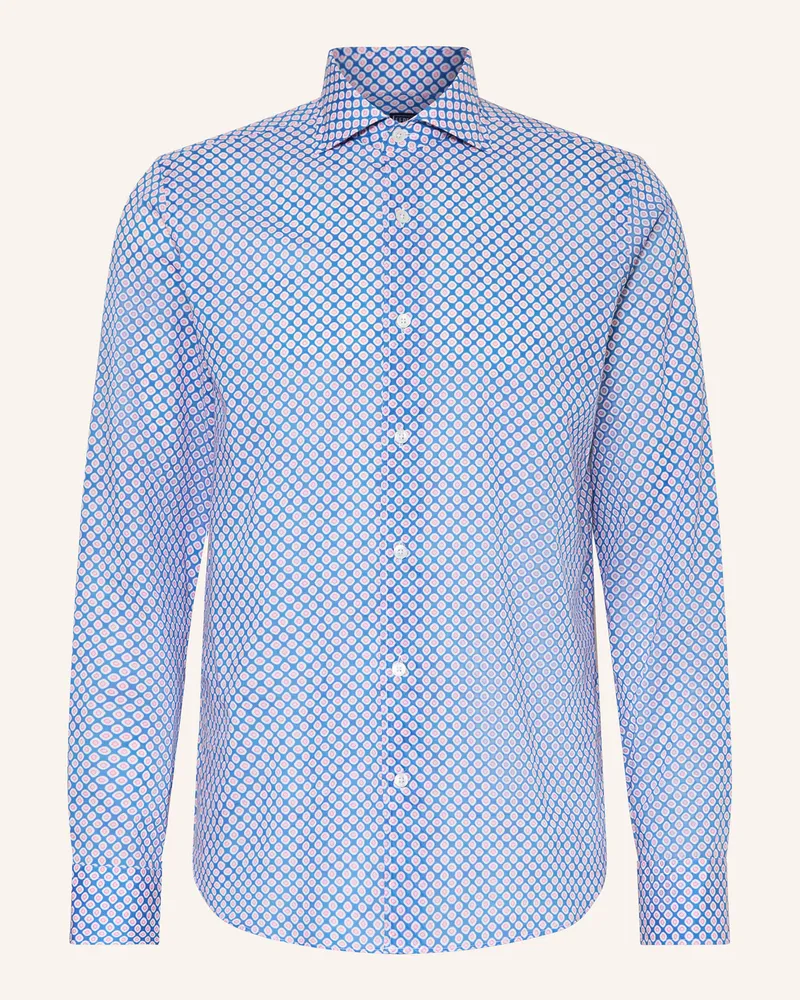 Fedeli Hemd Sean Regular Fit blau Blau