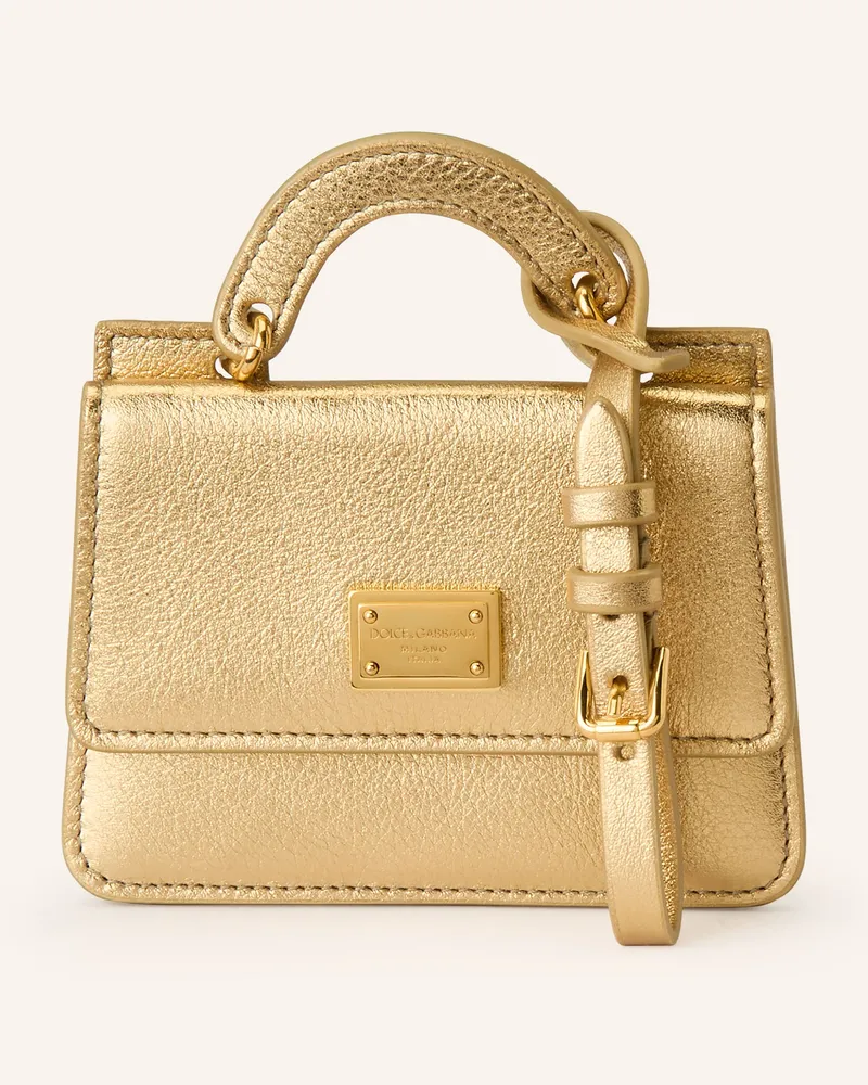 Dolce & Gabbana Taschenanhänger gold Gold