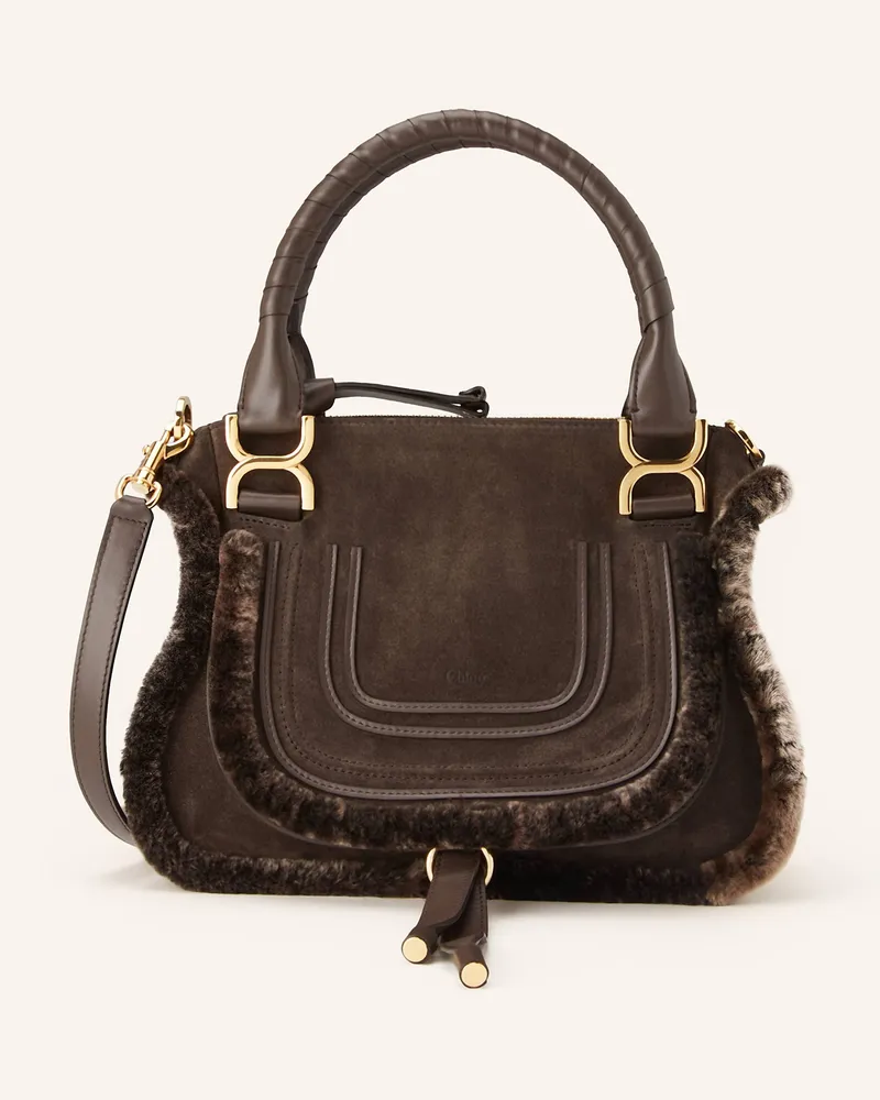 Chloé Handtasche Marcie braun Kohl