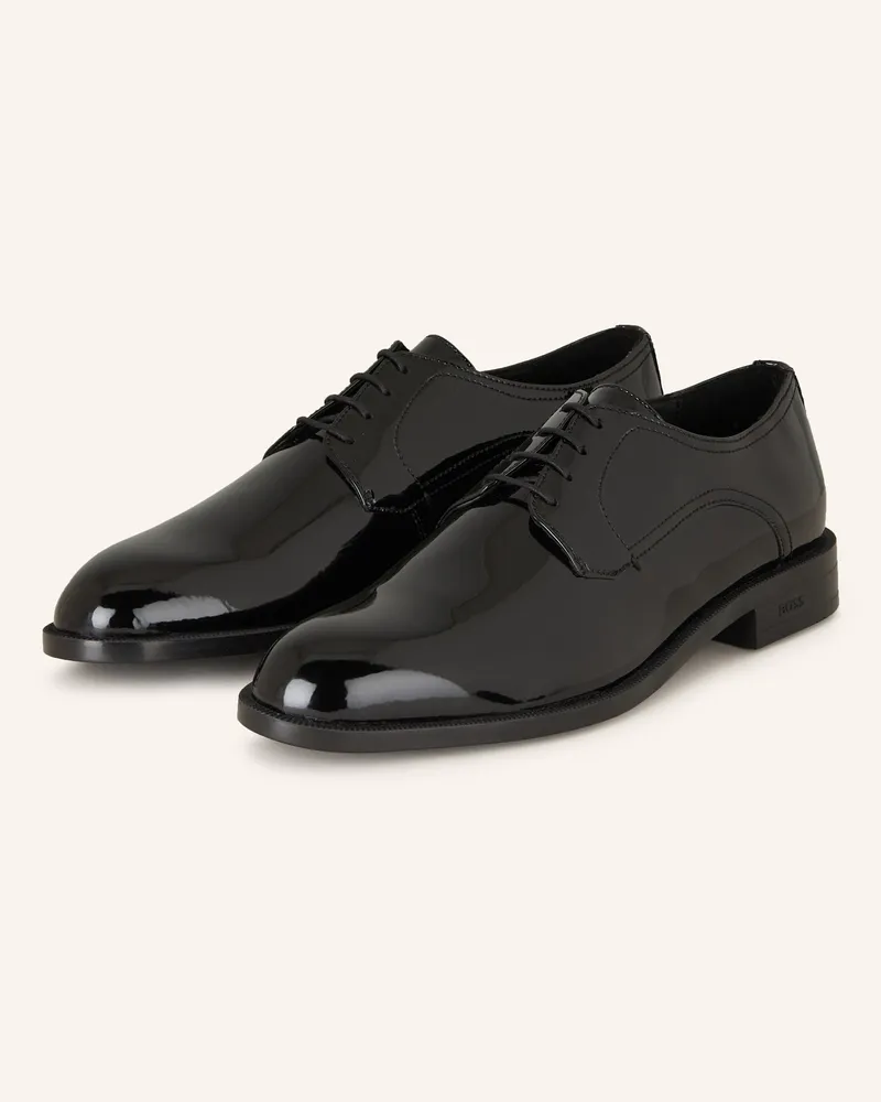 HUGO BOSS Lackschnürer Tayil schwarz Schwarz