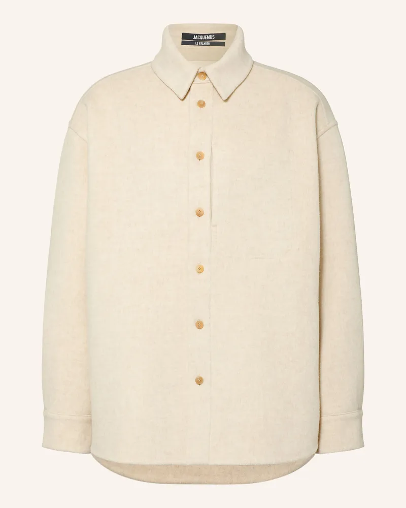 Jacquemus Overjacket La Veste Boulanger weiss Beige