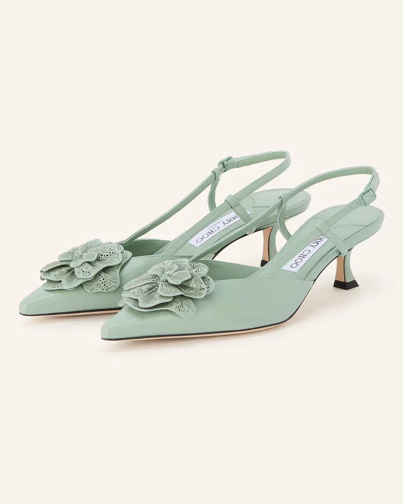 Jimmy Choo Slingpumps Mimmi gruen Mint