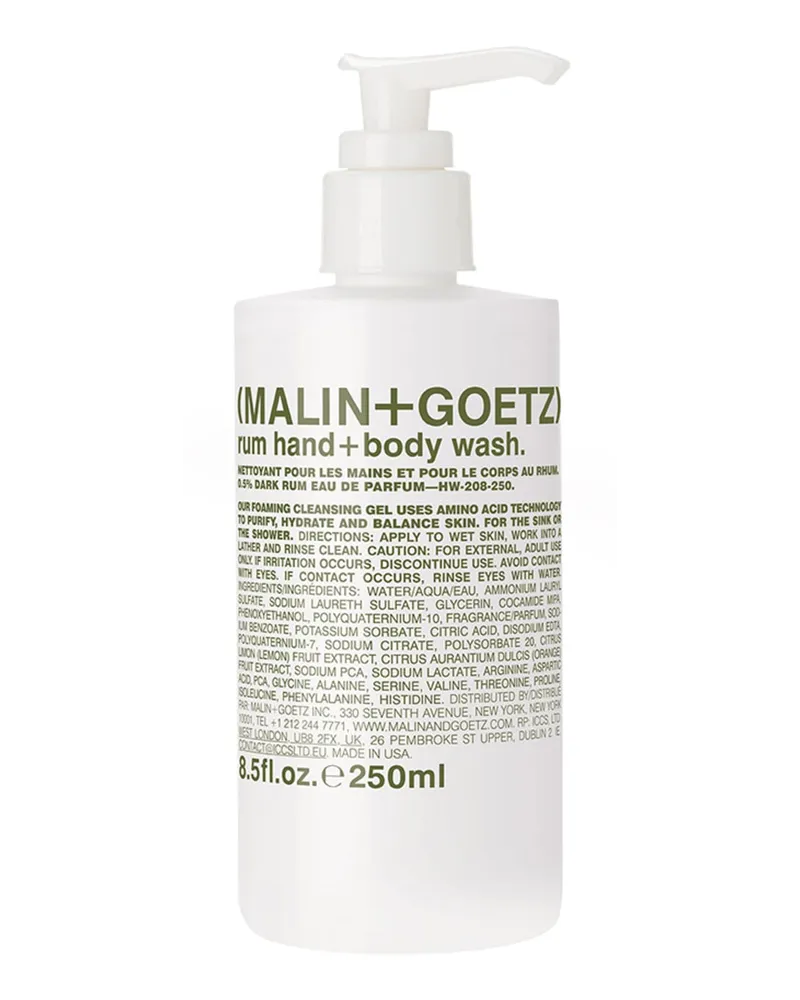 Malin+Goetz RUM BODY LOTION 250 ml, 156 € / 1 l 