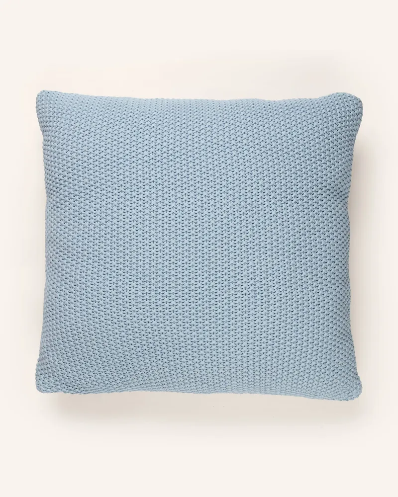 Marc O'Polo Dekokissen NORDIC KNIT Hellblau