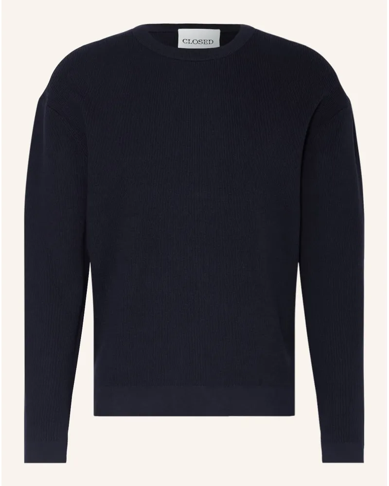 Closed Pullover Blau