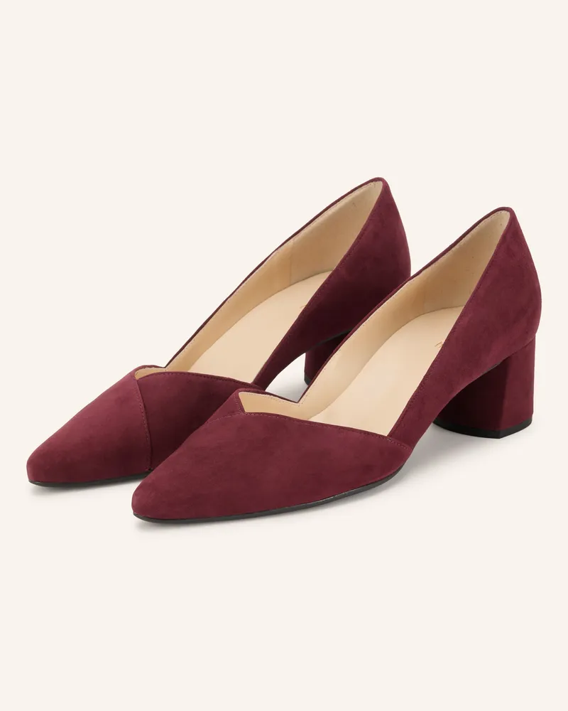 Högl Pumps rot Dunkelrot